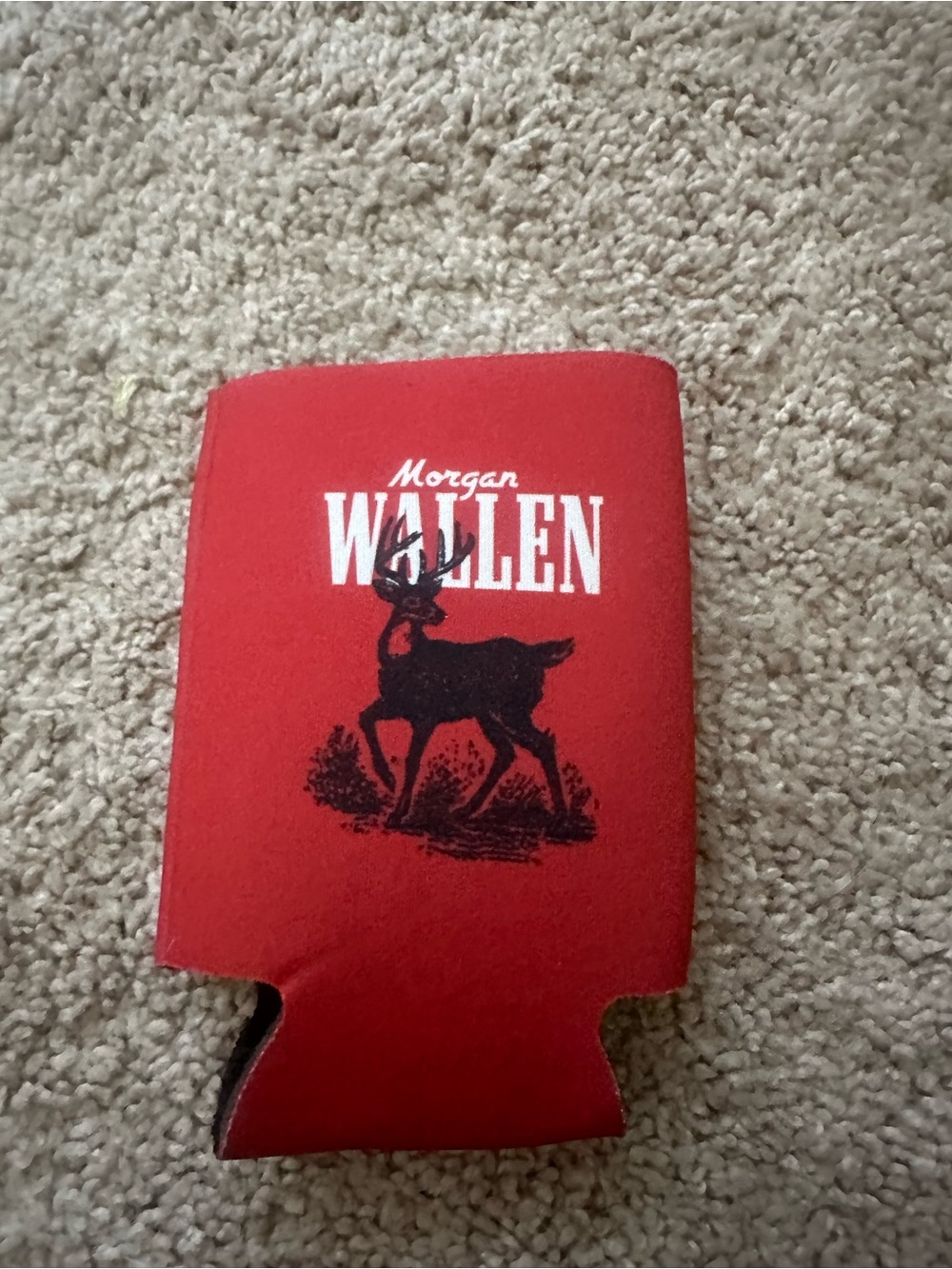 Morgan Wallen Red Deer Can Cooler